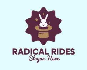 Magic Rabbit Hat logo design