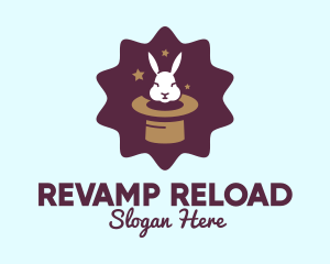 Magic Rabbit Hat logo design