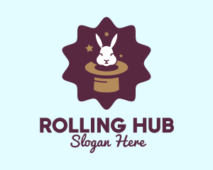 Magic Rabbit Hat logo design