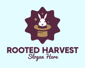 Magic Rabbit Hat logo design