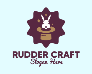 Magic Rabbit Hat logo design