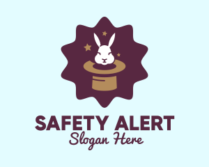 Magic Rabbit Hat logo design