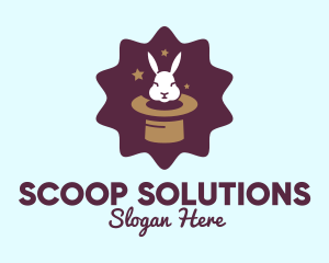 Magic Rabbit Hat logo design