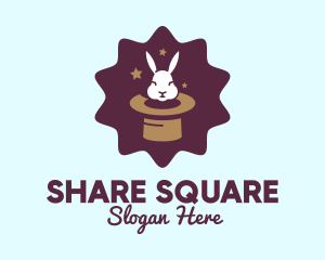 Magic Rabbit Hat logo design