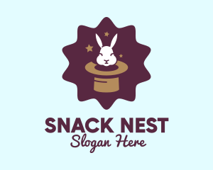 Magic Rabbit Hat logo design