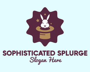 Magic Rabbit Hat logo design