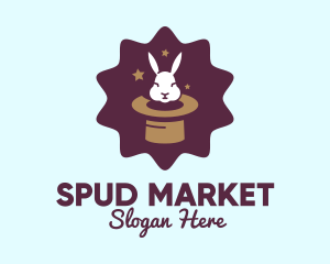 Magic Rabbit Hat logo design