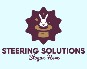 Magic Rabbit Hat logo design