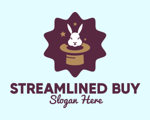 Magic Rabbit Hat logo design