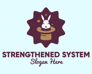 Magic Rabbit Hat logo design