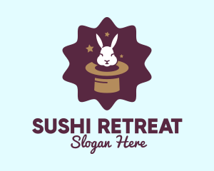 Magic Rabbit Hat logo design