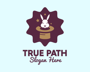 Magic Rabbit Hat logo design