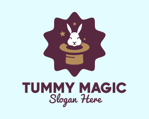 Magic Rabbit Hat logo design