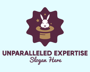 Magic Rabbit Hat logo design