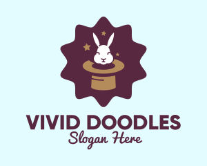 Magic Rabbit Hat logo design