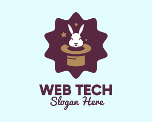 Magic Rabbit Hat logo design