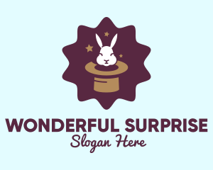 Magic Rabbit Hat logo design