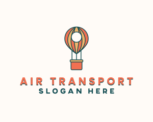 Air Balloon Locator logo design