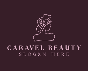 Woman Skincare Beauty logo design