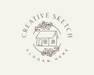 Cottage House Garden logo design