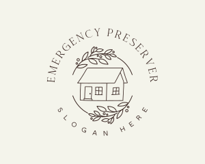 Cottage House Garden logo design