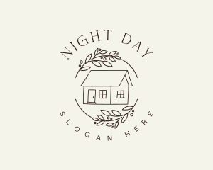 Cottage House Garden logo design