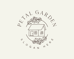 Cottage House Garden logo design