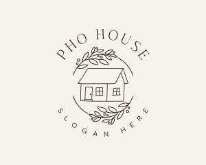 Cottage House Garden logo design