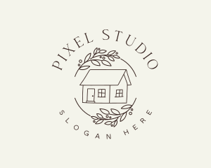 Cottage House Garden logo design