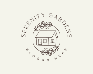 Cottage House Garden logo design