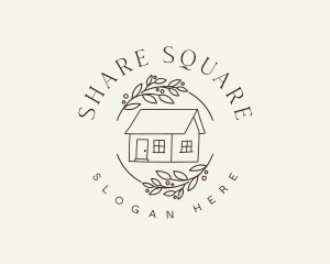 Cottage House Garden logo design