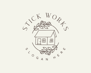 Cottage House Garden logo design