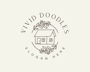 Cottage House Garden logo design