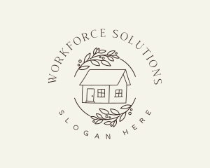 Cottage House Garden logo design