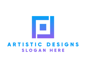 Interior Design Tiling logo design