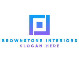 Interior Design Tiling logo design