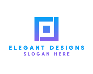 Interior Design Tiling logo design