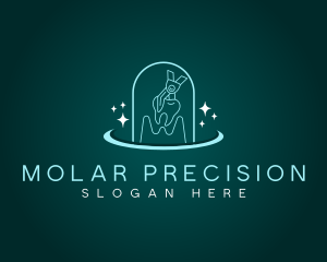 Tooth Dental Extraction logo design