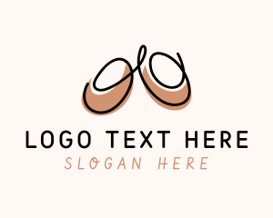 Ballet Shoes Doodle logo