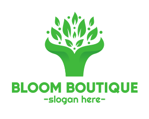 Green Leaf Bouquet  logo