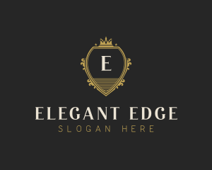 Upscale Royal Hotel logo design