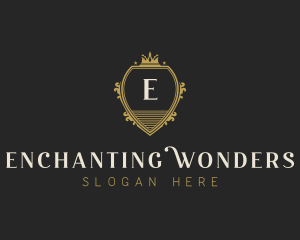 Upscale Royal Hotel logo design