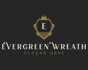 Upscale Royal Hotel logo design