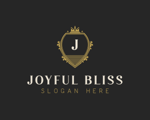 Upscale Royal Hotel logo design