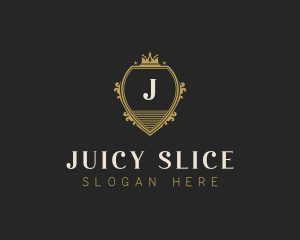 Upscale Royal Hotel logo design