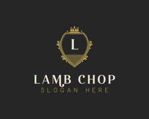 Upscale Royal Hotel logo design