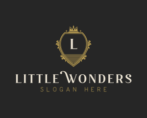 Upscale Royal Hotel logo design