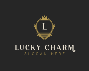 Upscale Royal Hotel logo design