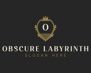 Upscale Royal Hotel logo design