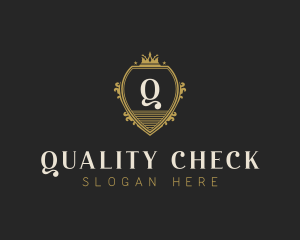 Upscale Royal Hotel logo design